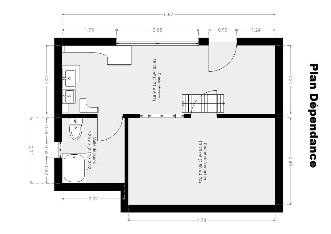 Maison F4 – 200 m²
